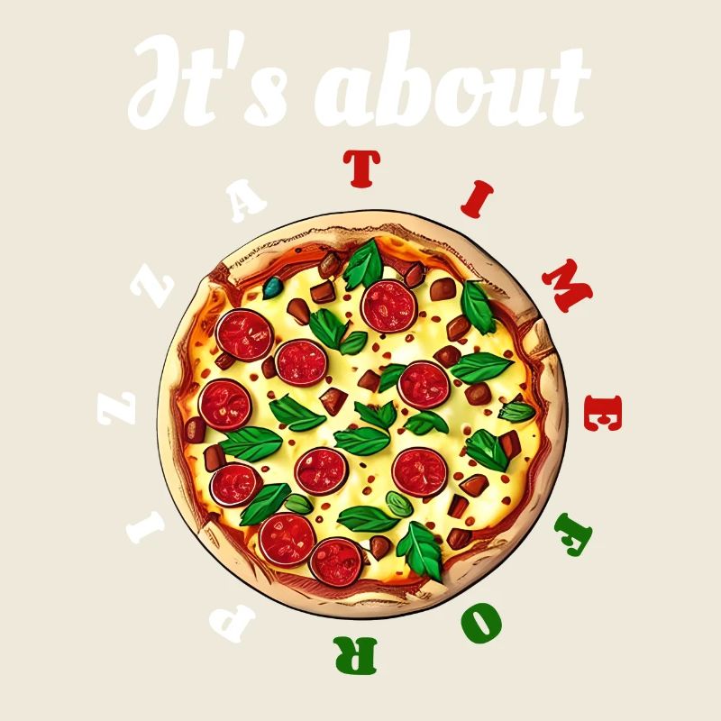 High time for pizza - watch - delicious salami pizza