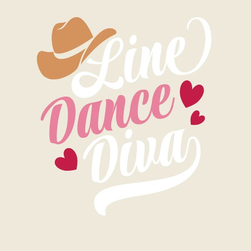 Linedance Diva - Country Fan - Geschenk