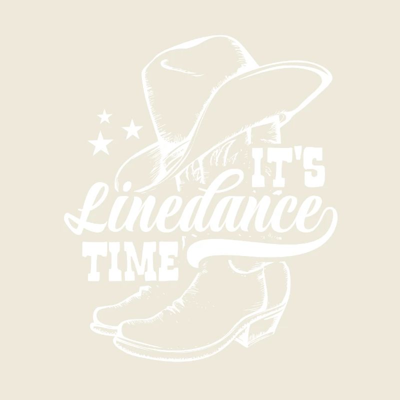 I'ts Linedance Time - Country Fan - Gift
