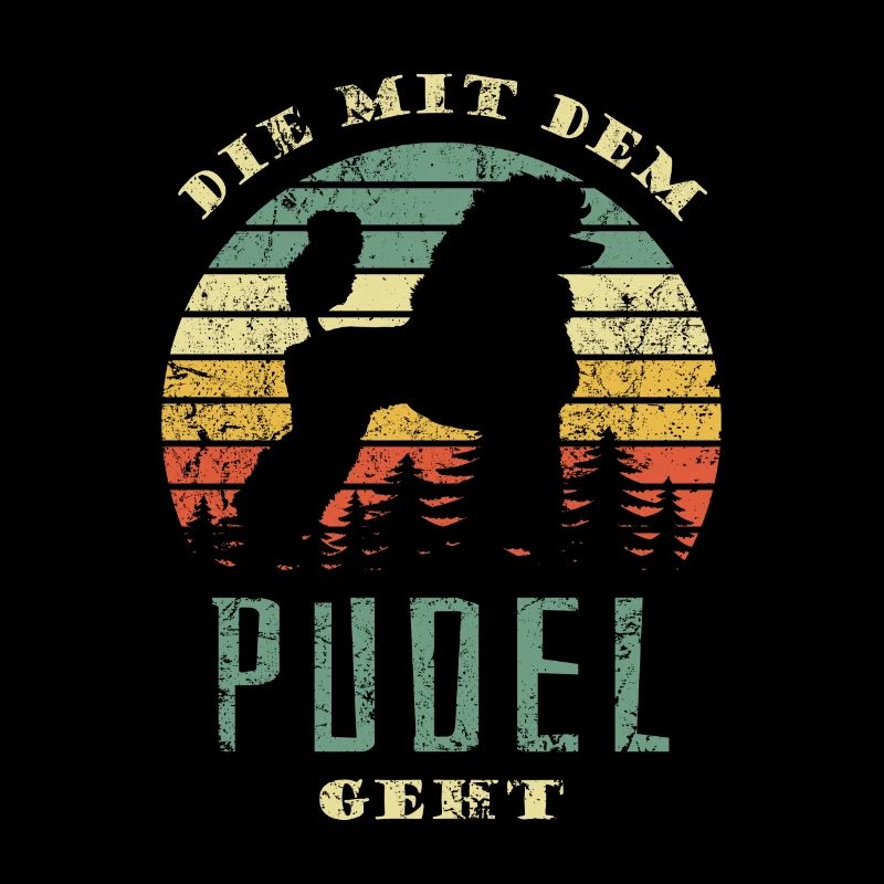 Die mit dem Pudel geht - Gassi gehen