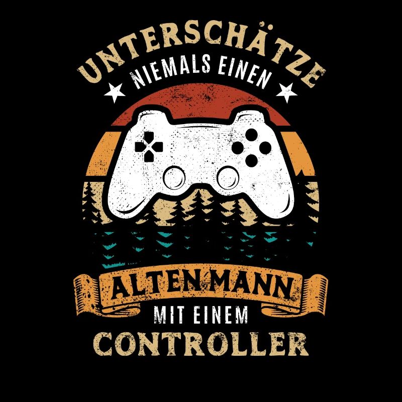 Unterschätze nie einen alten Mann mit Controller