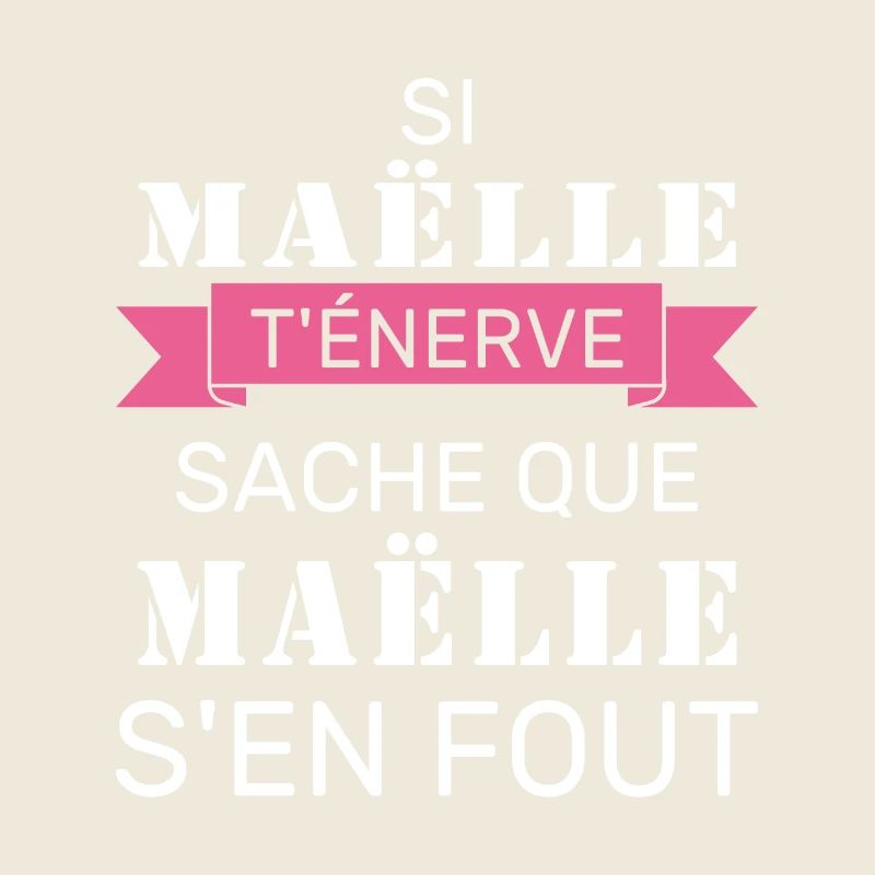 Wenn Gaëlle dich nervt, sei dir bewusst, dass Gaëlle sich einen Dreck darum schert