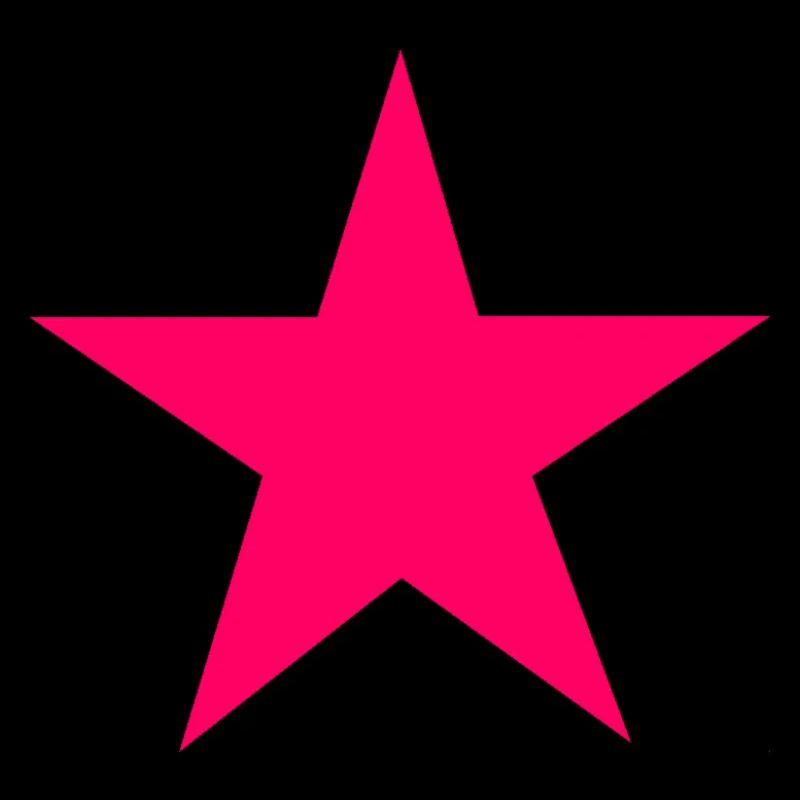 pink star