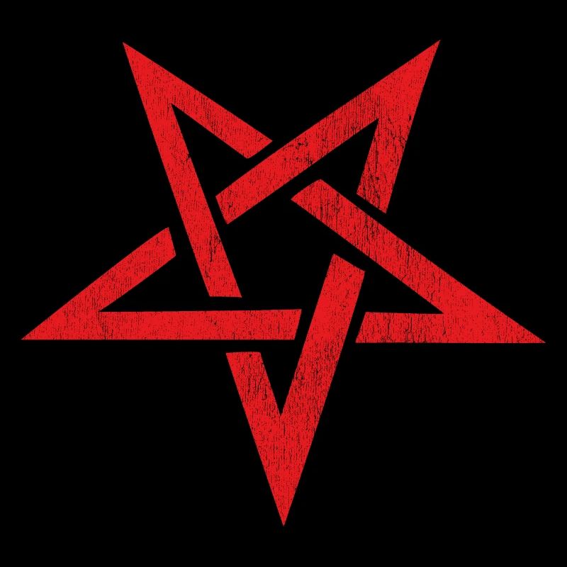 pentagramme rouge