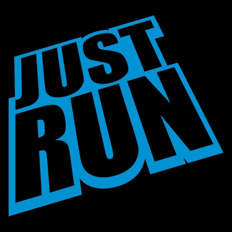 Logo Just Run cool