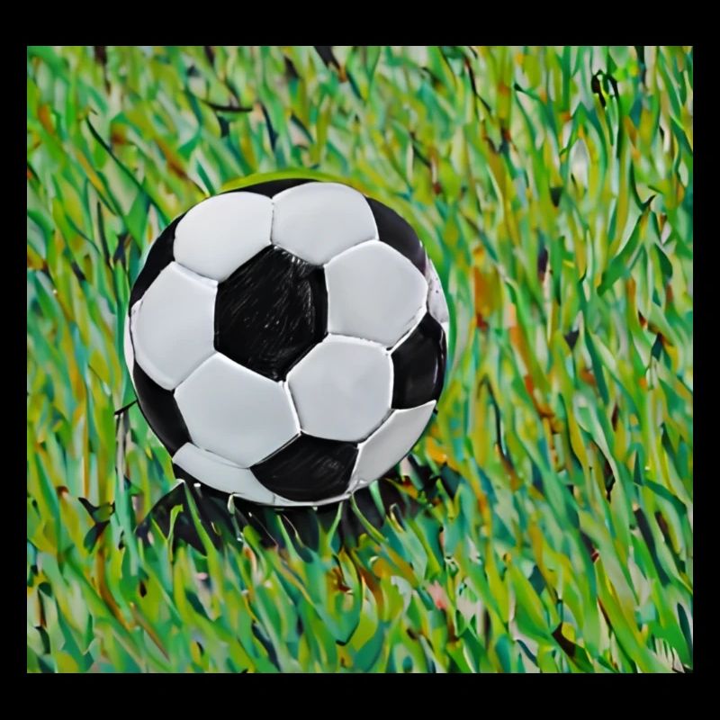 Fußball Gemälde