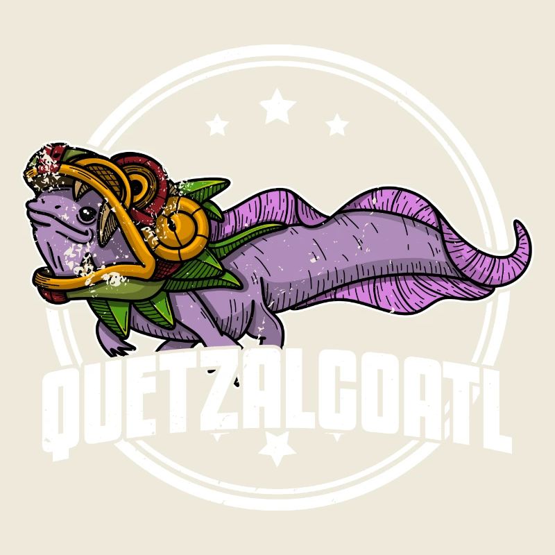 Quetzalcoatl Axolotl Mexique Divinité Aztèque