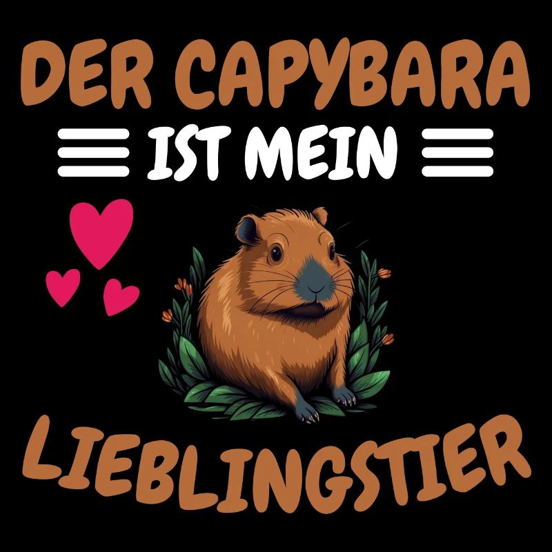 Lieblingstier Capybara Liebhaber Geschenk Capybara