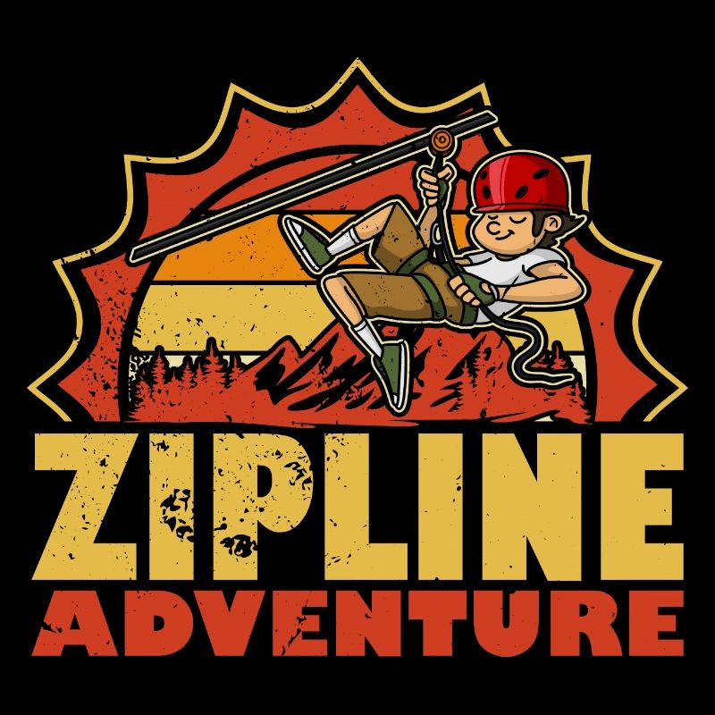 Ziplining Wald Hobby Seilrutschen Freizeit Berge