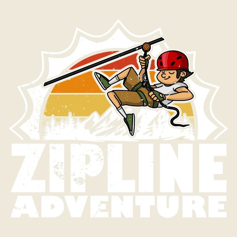 Ziplining Wald Hobby Seilrutschen Freizeit Berge