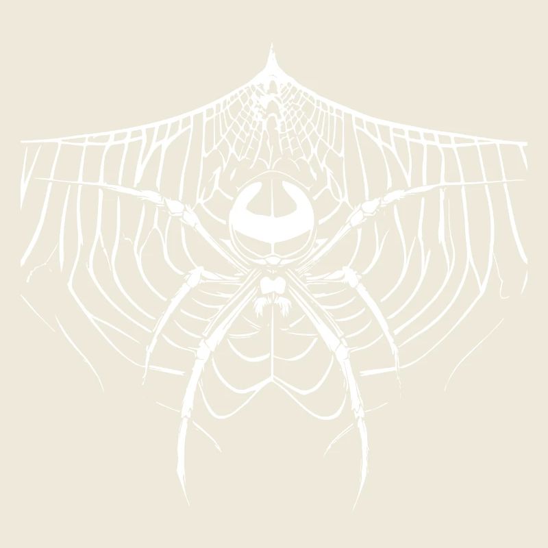 Spider with spider web Gothic