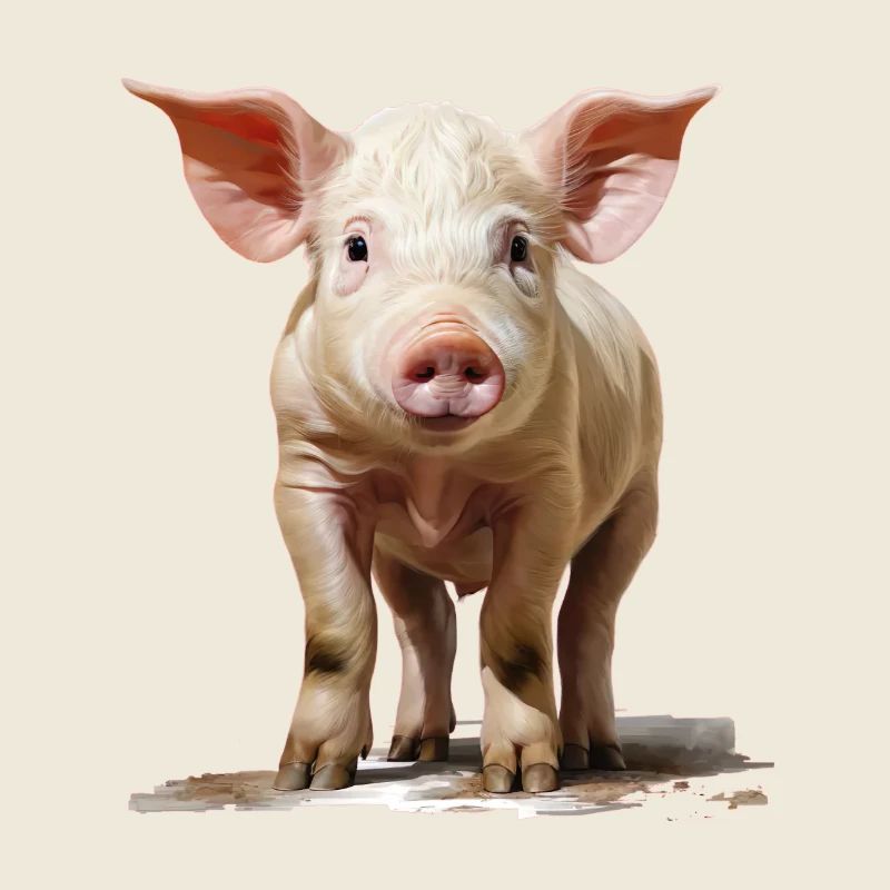 Kleines putziges Ferkel