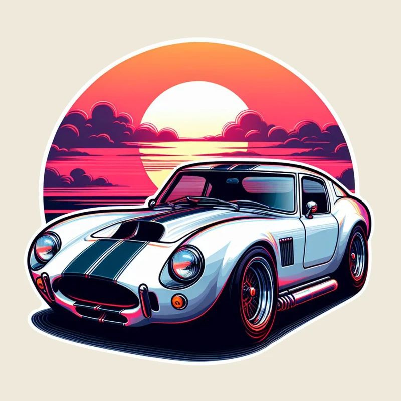 Oldtimer Sonnenuntergang