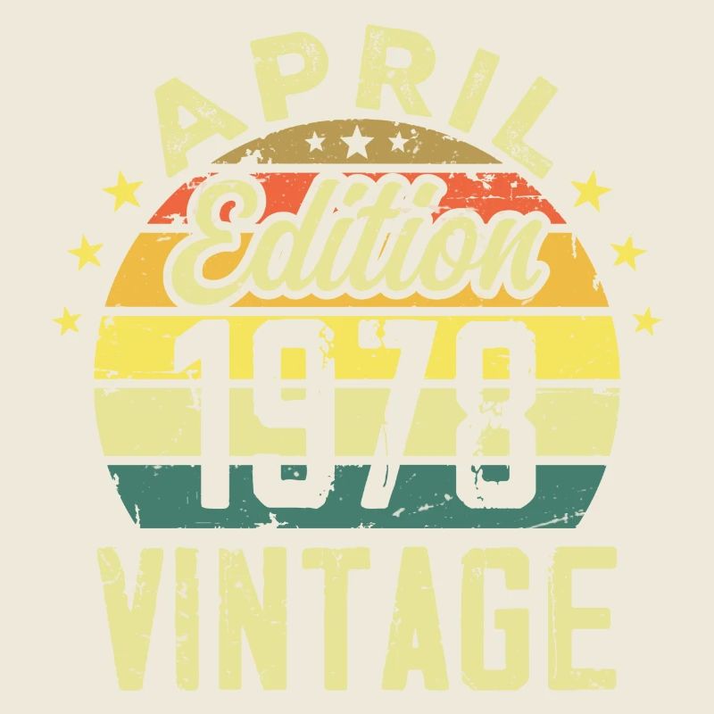 Millésime Avril 1978 - Cadeau Anniversaire 1978