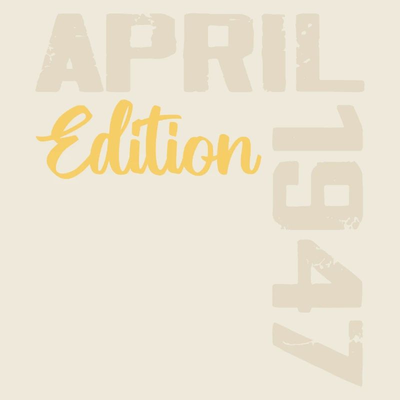 Geburtstag 77 Jahre April 1947 Geburtstagsgeschenk