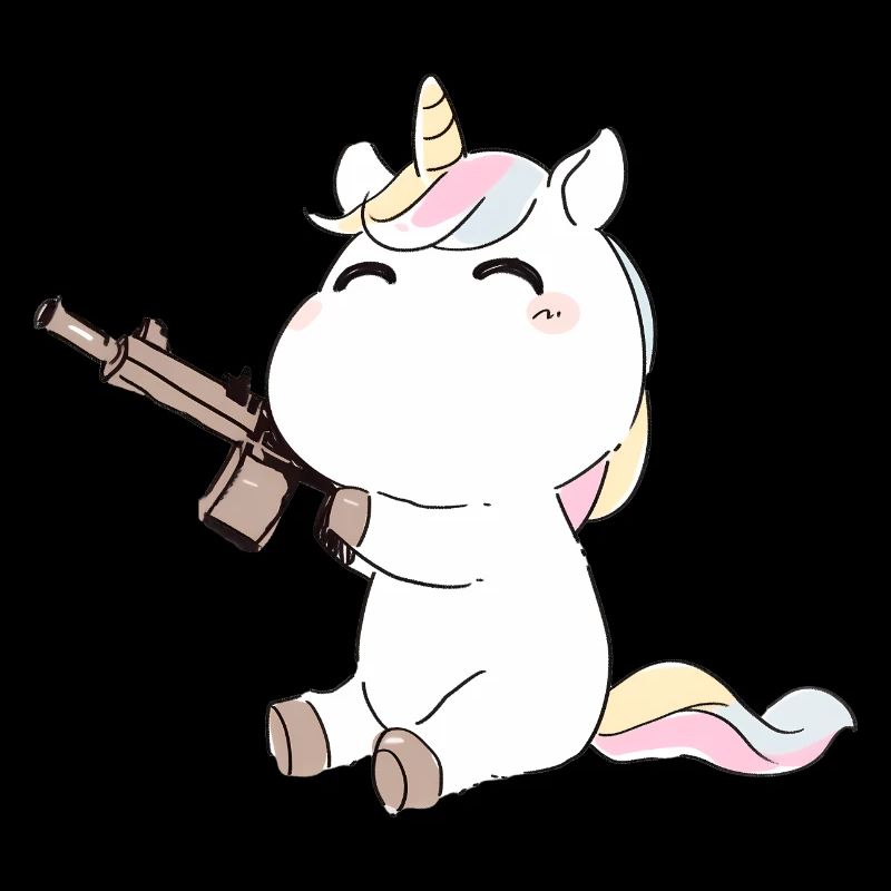 petite licorne fun et mignone