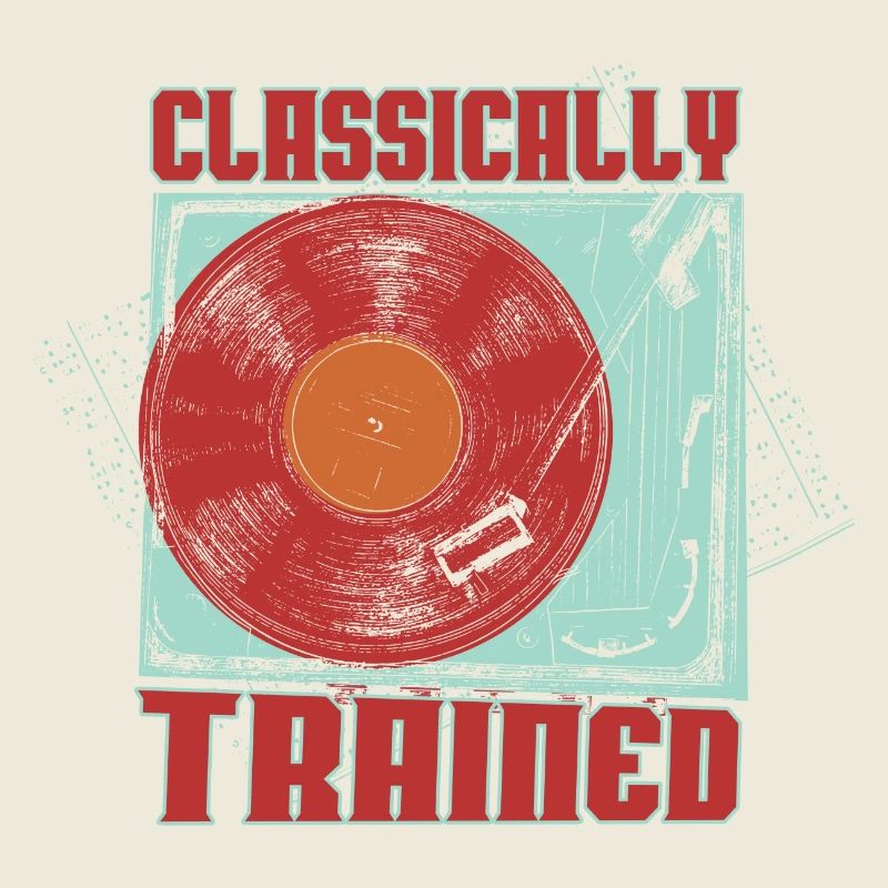 Classically Trained Vintage Record Player
