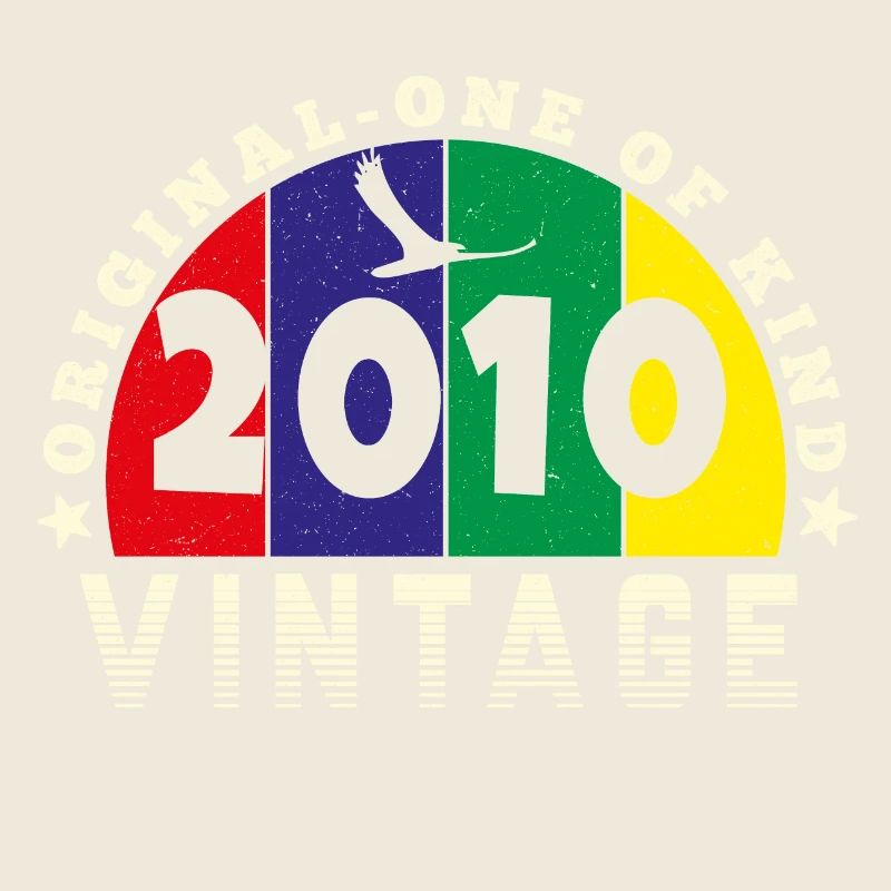 Vintage 2010 Retro - Bursdag