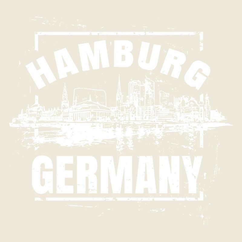 Hamburg Germany Skyline