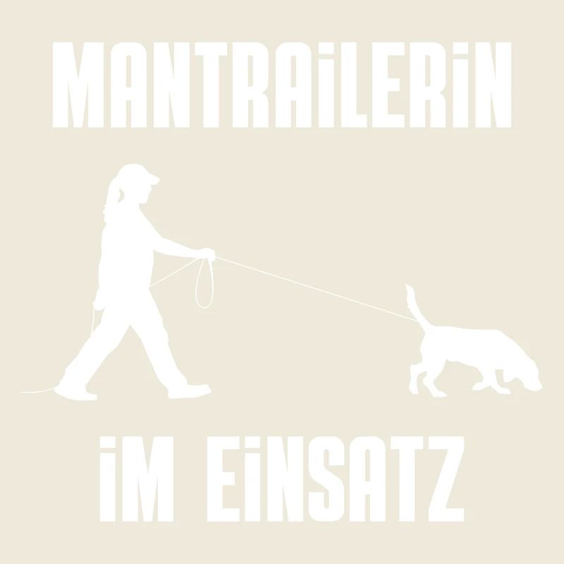 Mantrailerin im Einsatz