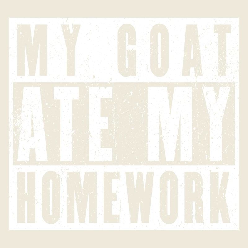 Ma chèvre a mangé mes devoirs