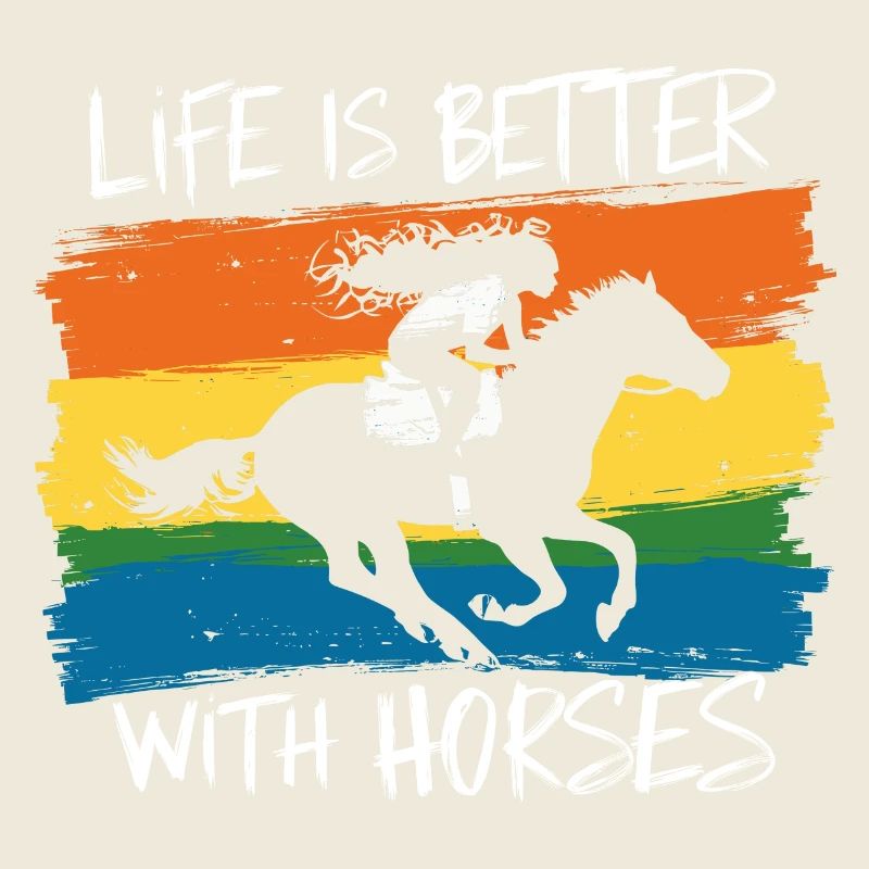 Horses make life more beautiful