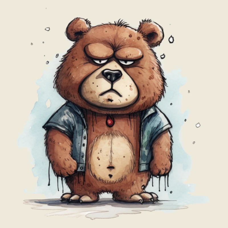 Grumpy Teddy