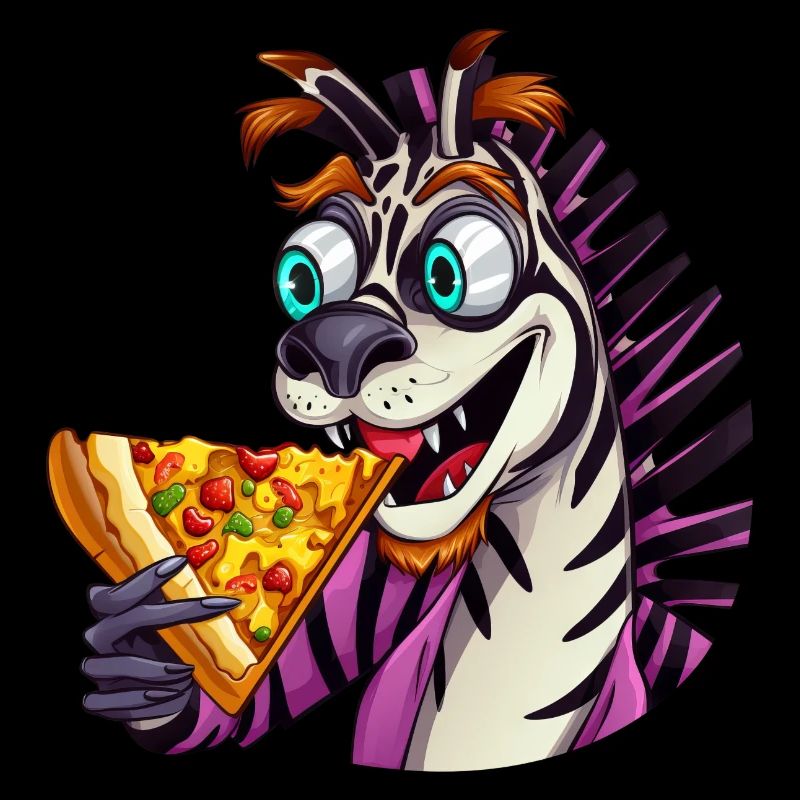 Zebra Pizza Lovers Indulgence