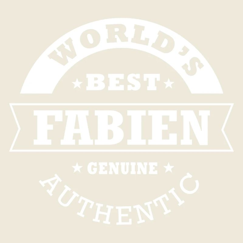 Fabien Bester personalisierter Name der Welt Fabien