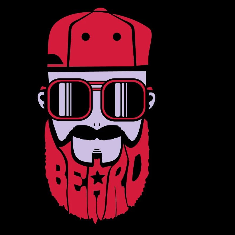 logo beard hiphop