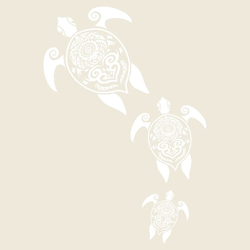 Maori Turtles Group Tattoo Gift Idea