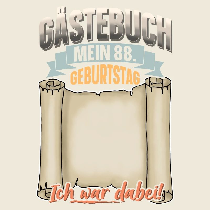 88. Geburtstag Gästebuch