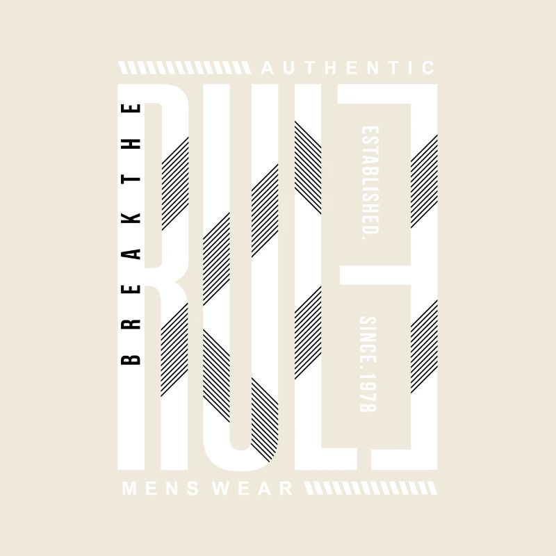 Brechen Sie die Regel