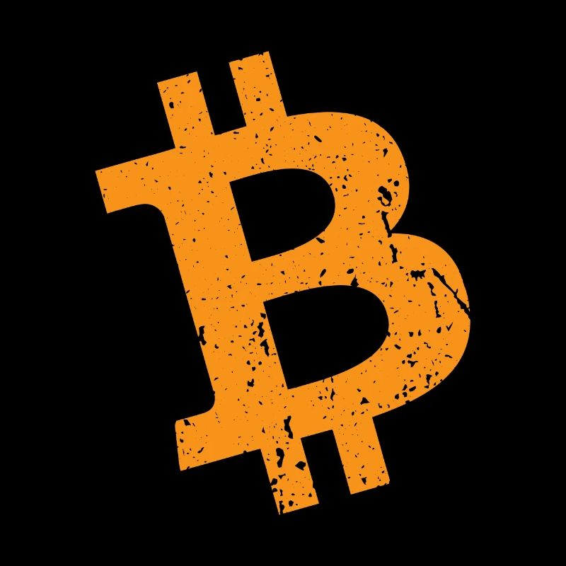 Bitcoin Vintage BTC Symbol