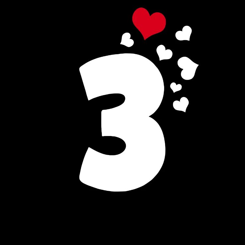3 Herzen 3. Geburtstag