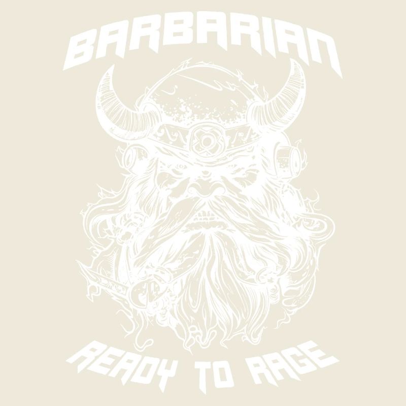 Barbarian in RPG Ready To Rage