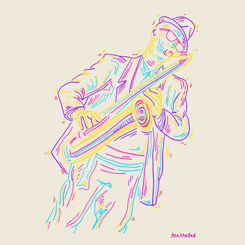 Saxophone jazz