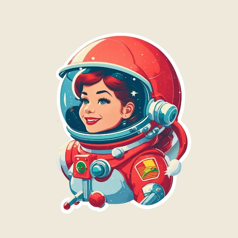 Astronaute de l’espace leader de la branche rouge