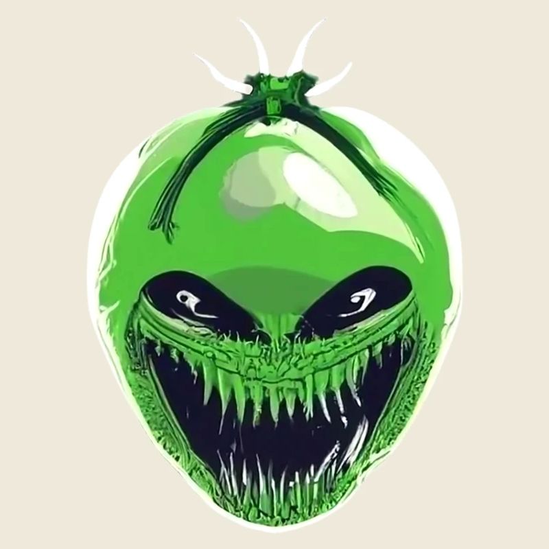 Green Xenomorph Tomato