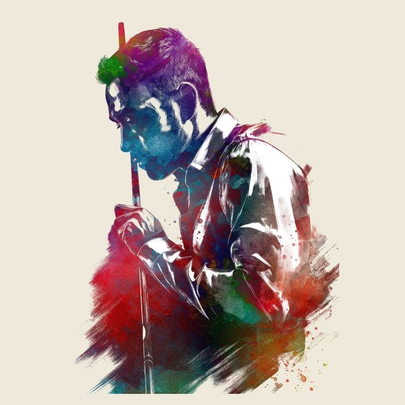 Billardspieler #snooker