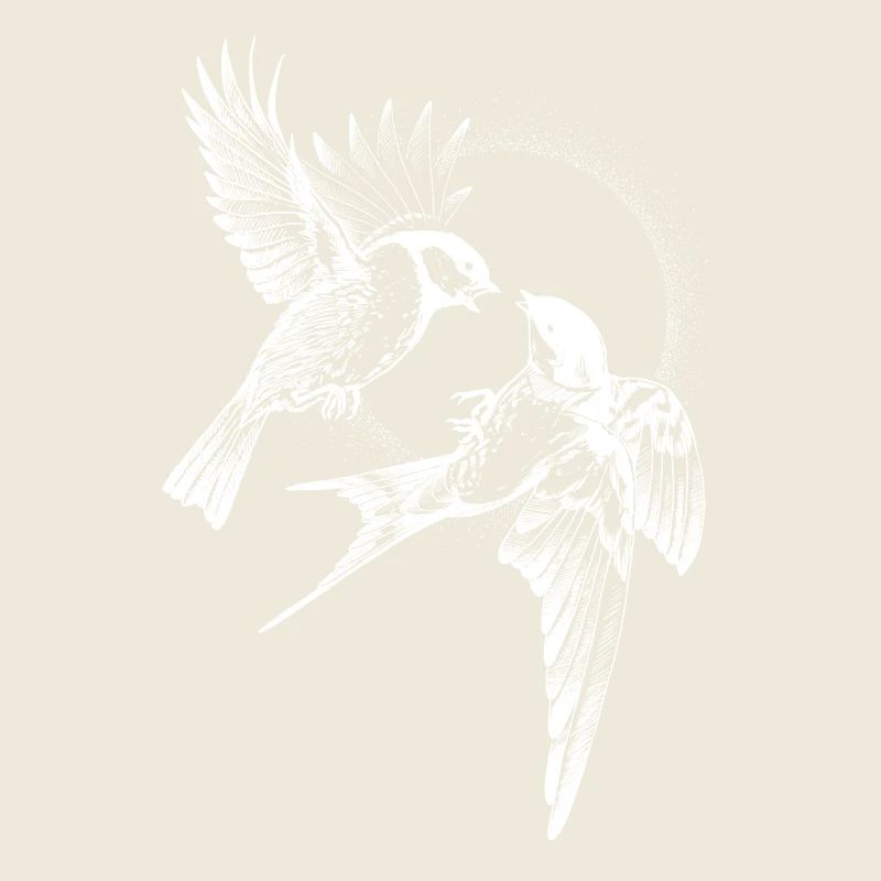 Inversion de combat d’oiseaux