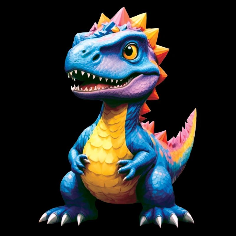 Dino, Dinosaur, Custom Text, Shape