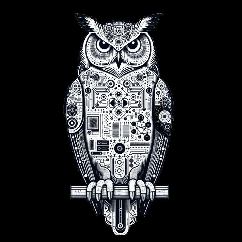 Uhu | Eule | Technischer UHU | Nachteule KI Eule