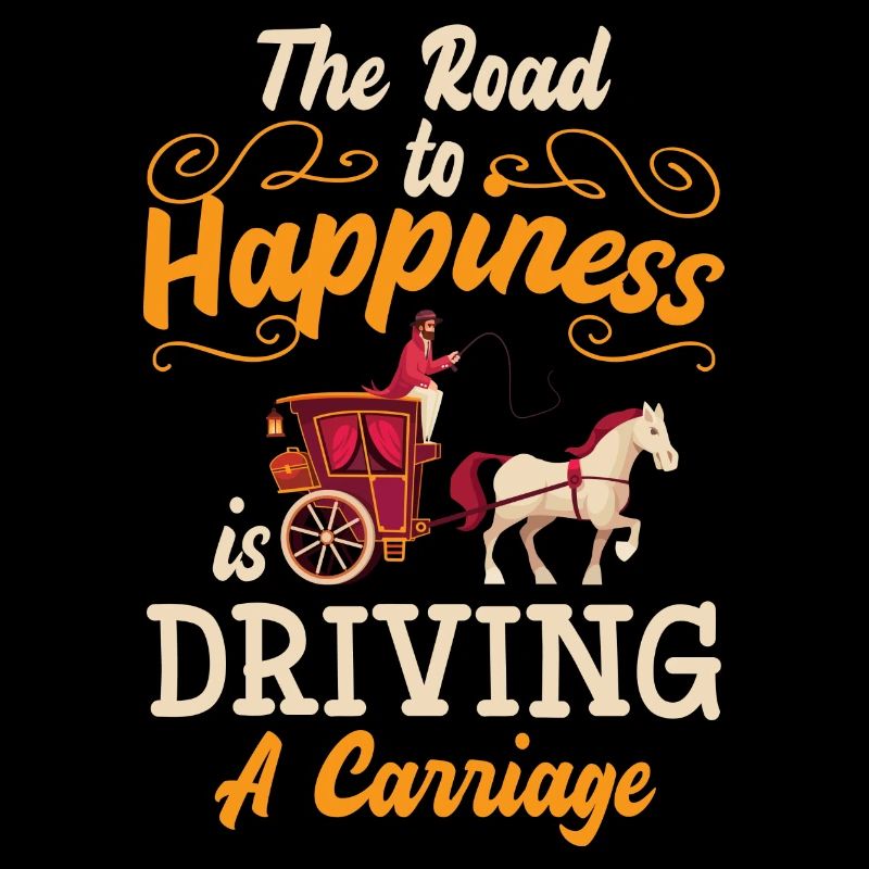 Pferdekutscher Mitfahrer Kutschierer Oldschool