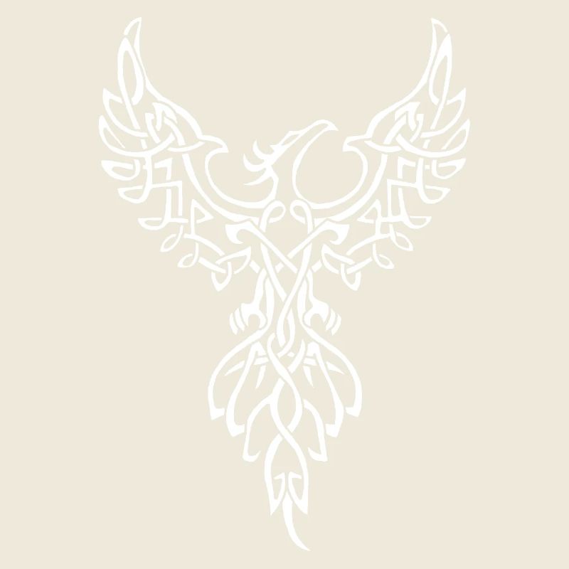 White Phoenix Symbol