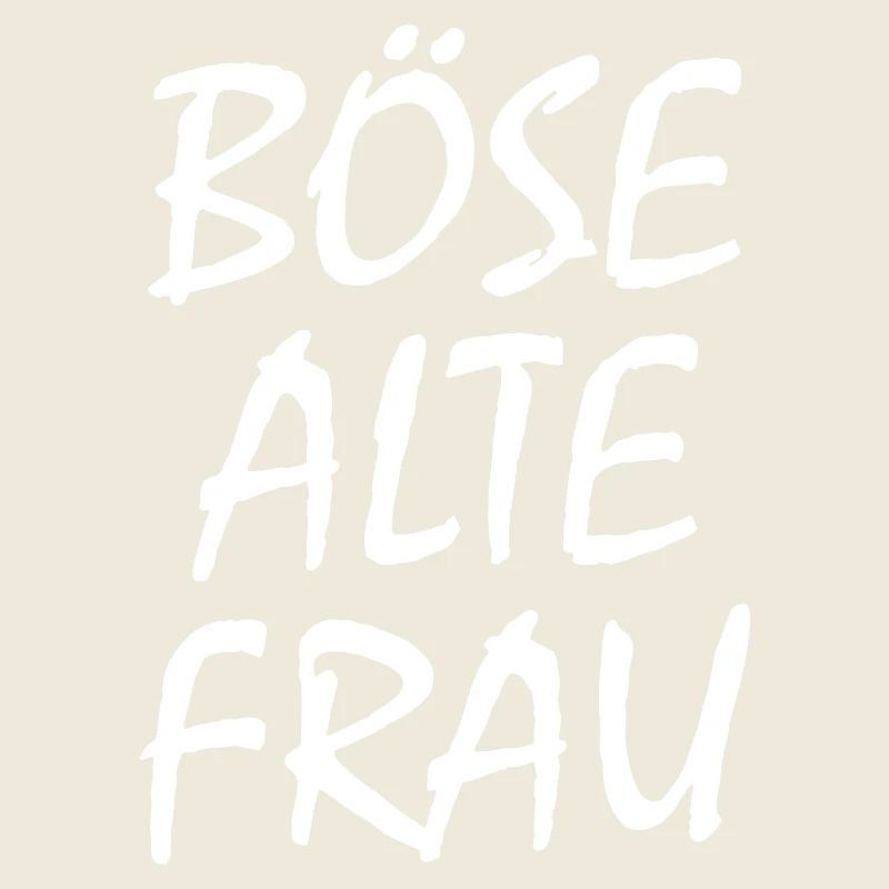 Böse alte frau