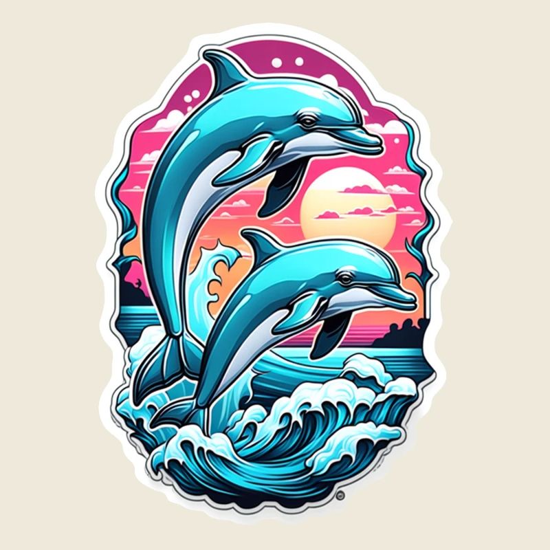 dauphin et ocean