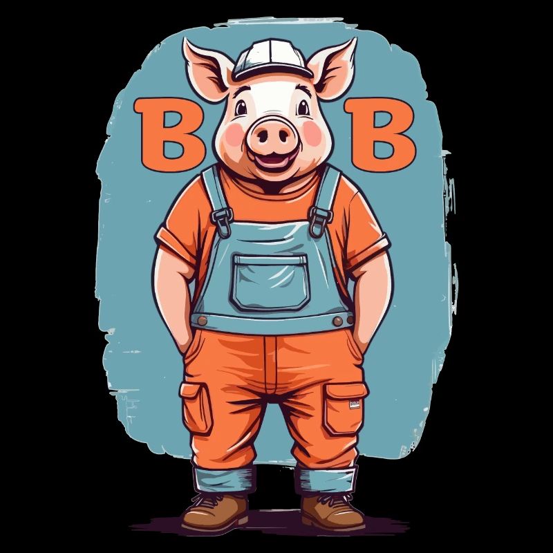 Bob le cochon de construction
