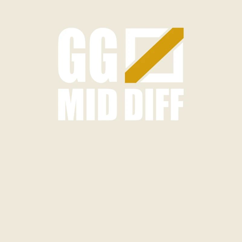 GG Mid Diff Gamer Gaming
