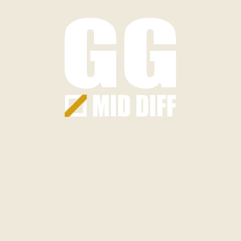 GG Mid Diff Gamer Gaming